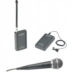 鐵三角 Audio-Technica ATR288W VHF TwinMic 無(wú)線系統(tǒng)的電池供電接收器和發(fā)射器