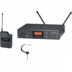 鐵三角 Audio-Technica ATW-2193aD 黑色無線頭戴式麥克風(fēng)系統(tǒng)（656.125-678.500兆赫）